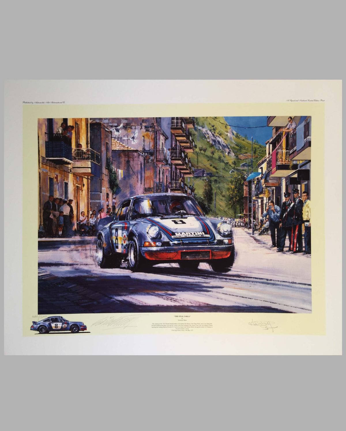 The Final Targa print by Nicholas Watts