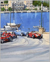 First Corner 1956 Monaco G.P. giclée by Nicholas Watts 3