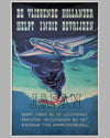 ca. 1942 poster, Flying Hollanders Help Liberate India, by P. Brand, Netherlands