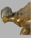 Rolls Royce Flying Lady show room or desk bronze sculpture 2