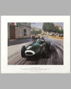 1957 Grand prix of Pescara print by Michael Turner