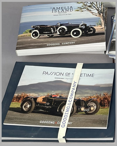 Collection of 50+ auction catalogs from the prestigious Gooding & Company auction house from 2011 to 2022 3