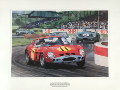 1963 Tourist Trophy - Goodwood print by Graham Turner