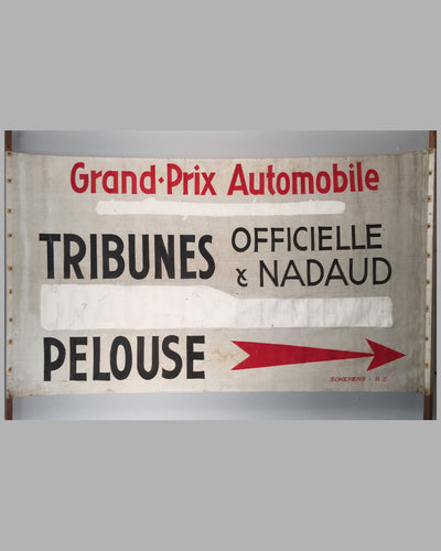 Grand Prix du Cinquantenaire cloth banner