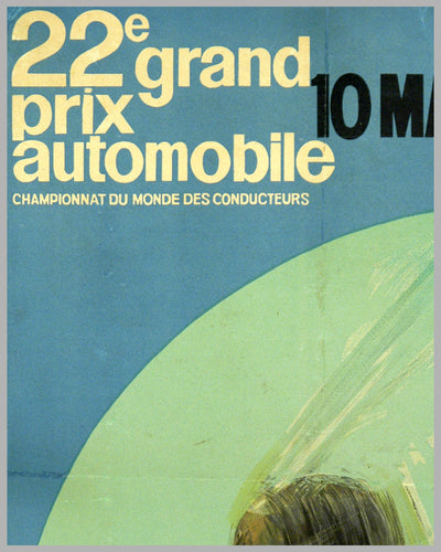 1964 Monaco GP Original Poster 3