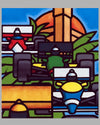 1988 Monaco GP Original Poster