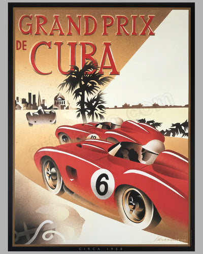 Grand Prix de Cuba poster by Alain Lévesque