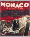 Grand Prix of Monaco 1930 large tapestry