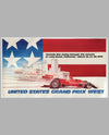 Grand Prix of Long Beach 1976 original event poster by Chuck Queener