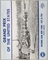 Grand Prix of the USA at Watkins Glen original 1961 program