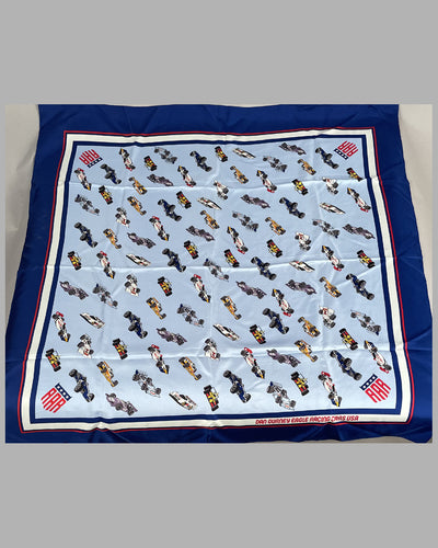 All American Racers (AAR) silk scarf