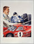 A tribute to Dan Gurney giclée by Chuck Queener