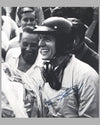 1962 Grand Prix of Rouen autographed photograph showing Dan Gurney & Phil Hill 6