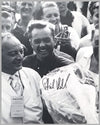 1962 Grand Prix of Rouen autographed photograph showing Dan Gurney & Phil Hill 7
