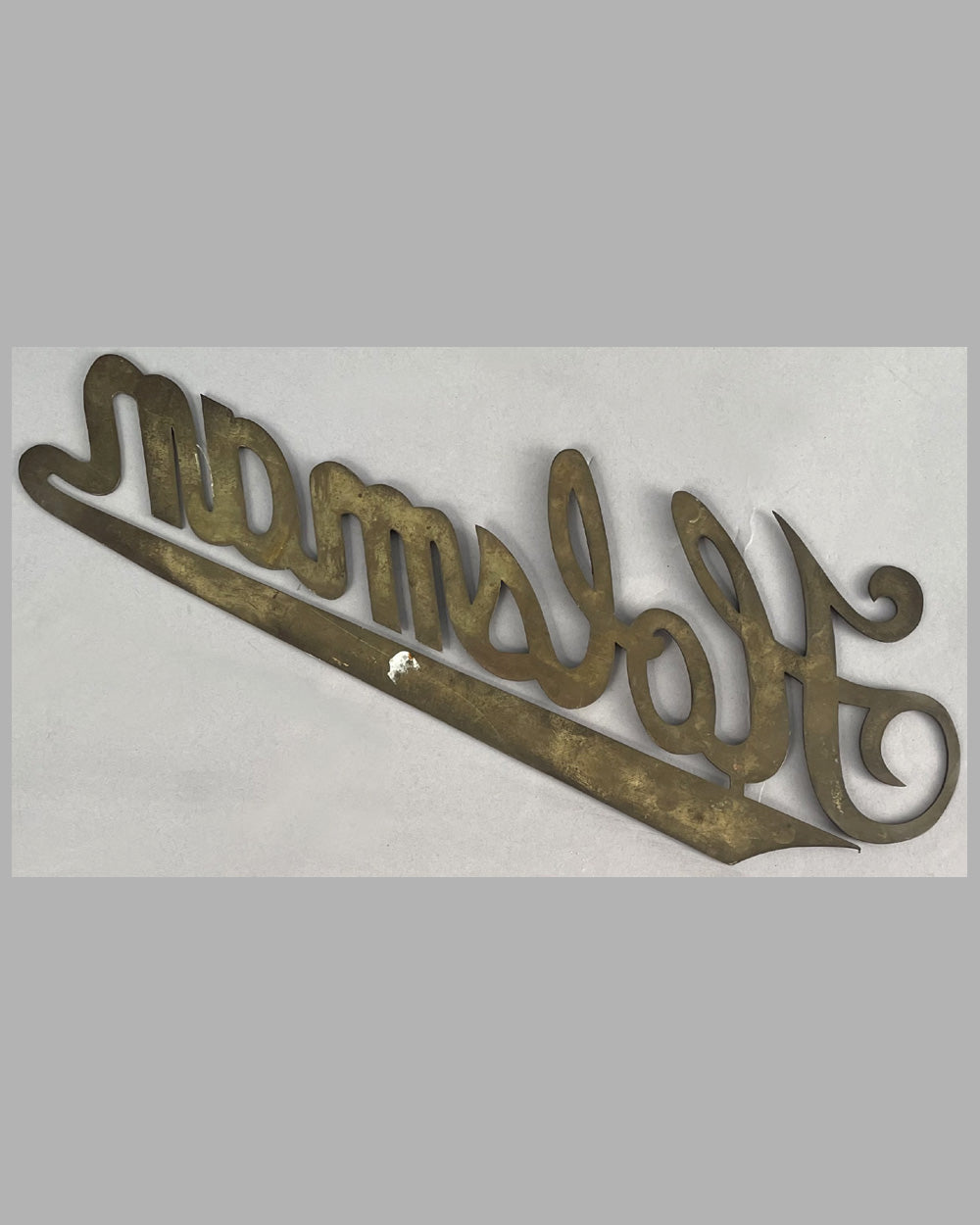 Holsman Automobile radiator script 2