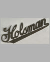 Holsman Automobile radiator script