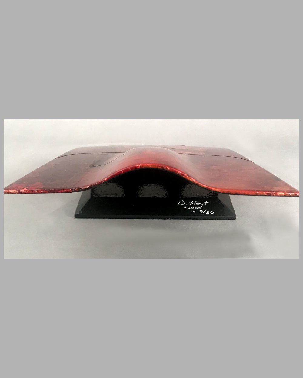 Ferrari 250 GTO hood table sculpture by Dennis Hoyt 5