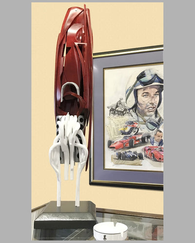 Ferrari F1 sculpture by Dennis Hoyt, 1 of 1 2