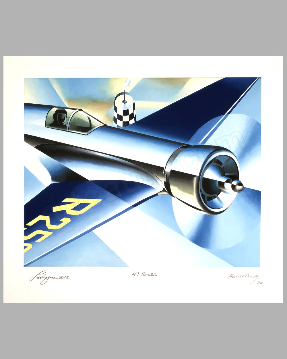 Howard Hughes H-1 Racer giclée by Alain Lévesque