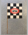 Indianapolis Speedway souvenir checkered flag, USA, 1950’s