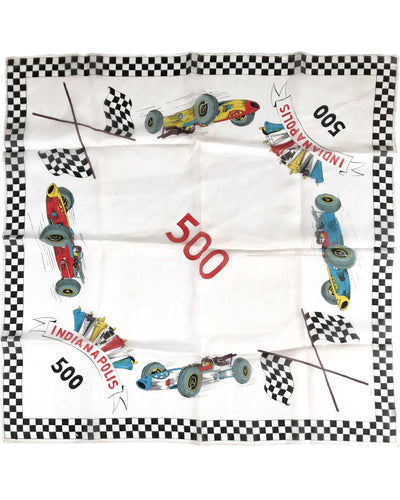 Indianapolis 500 mid 1960's period scarf