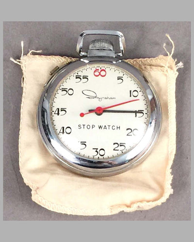 Ingraham Vintage Pocket Stop Watch 2
