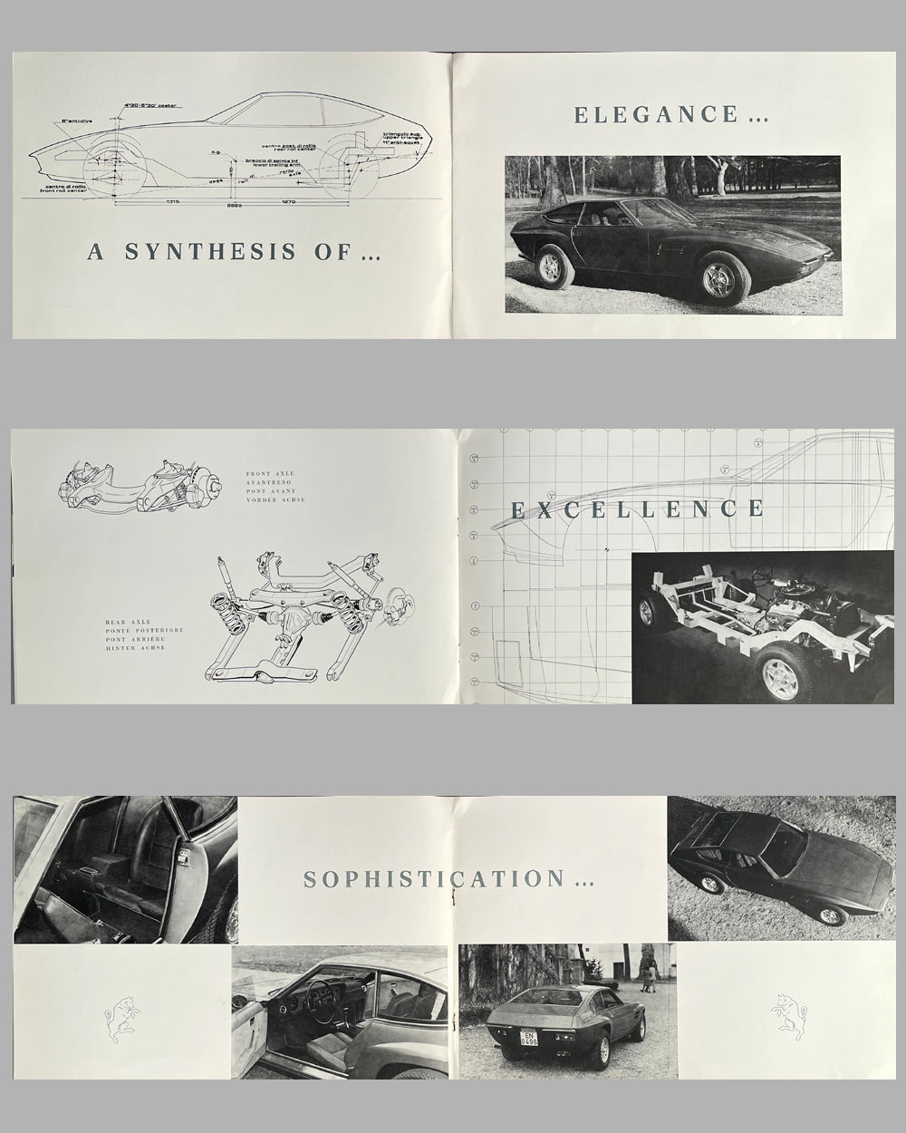 Intermeccanica Indra original sales brochure 3