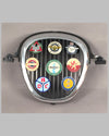 Jaguar S Type front grill with 8 British club badges displayed