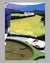 Jaguar XK 120 at the golf course poster by Razzia (project for a golf course in Japan)