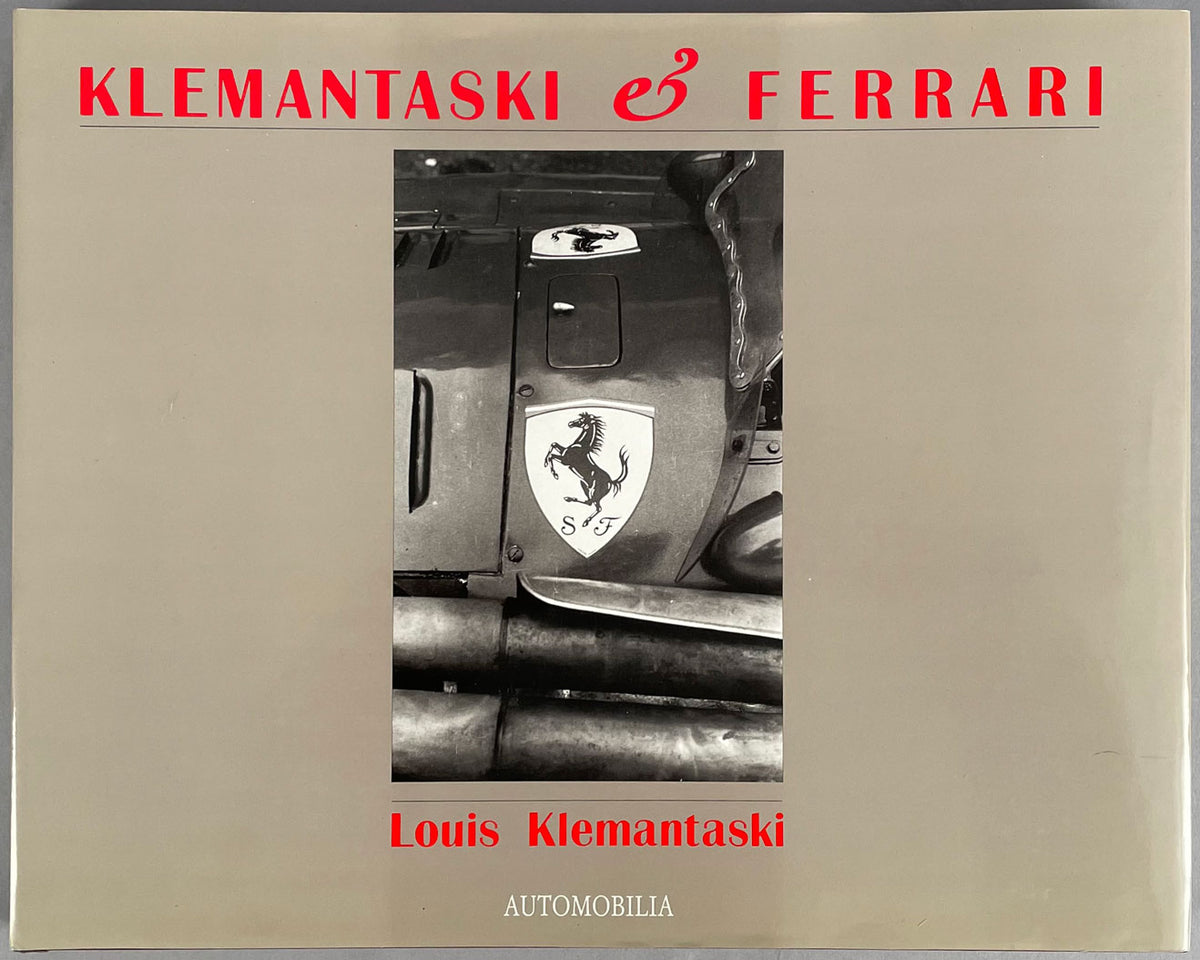 Klemantaski &amp; Ferrari, 1st limited edition book, 1991