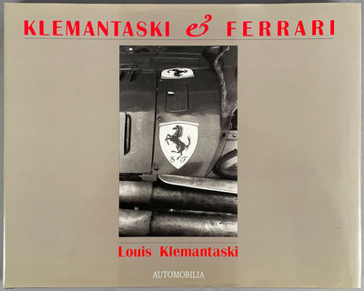 Klemantaski & Ferrari, 1st limited edition book, 1991