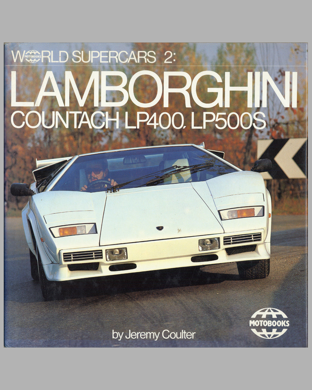 Lamborghini Countach LP400, LP500S book by Jeremy Coulter, 1985 ed