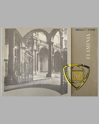 Lancia Flaminia factory sales brochure, 1958 cover