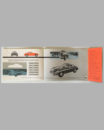 Lancia Flaminia factory sales brochure, 1958 page 2