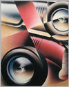 l'art et l'automobile large poster by Alain Lévesque