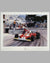 Niki Lauda Ferrari 312 T2 print by Michael Turner