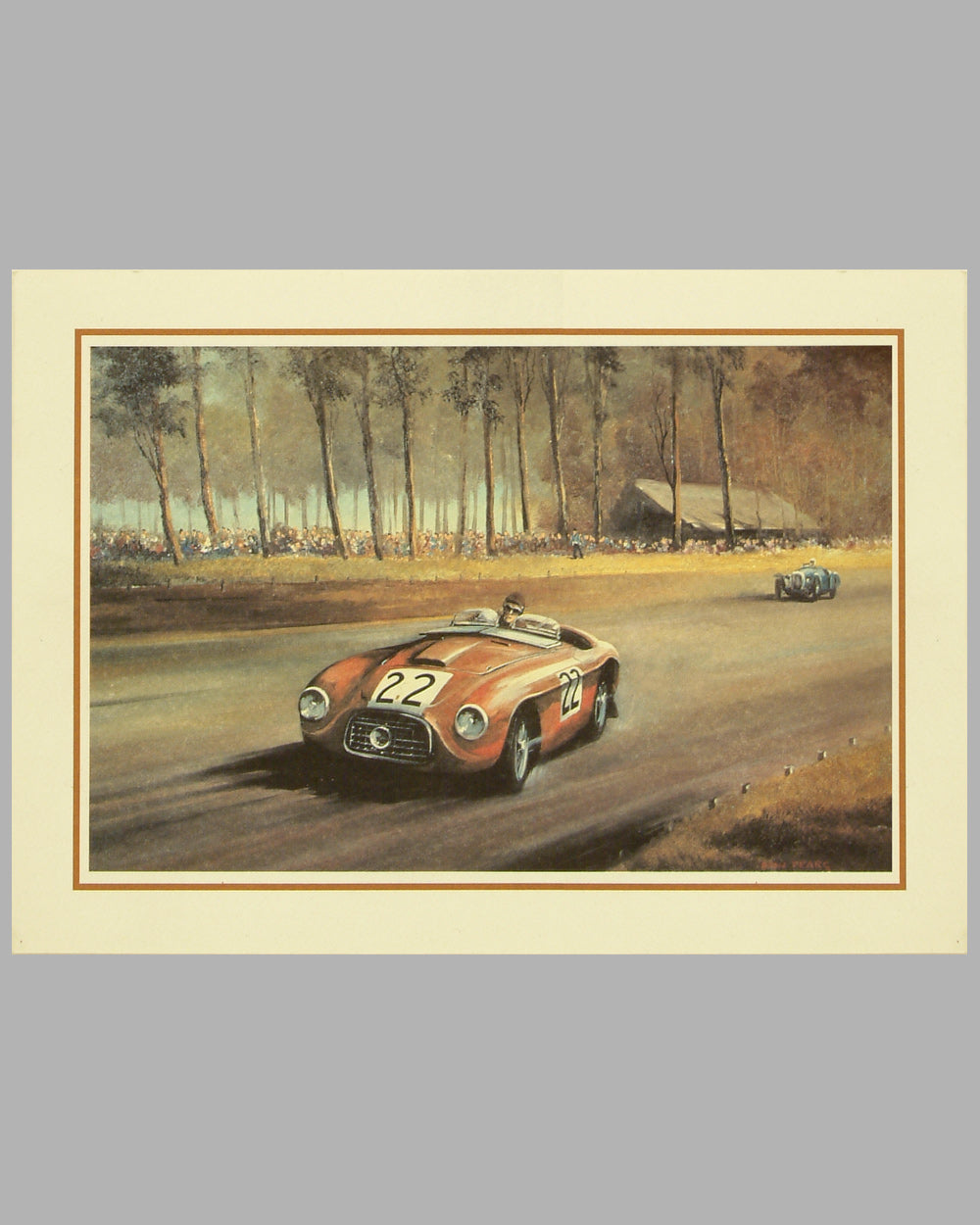 Ferrari Restaurante Lauro - Luigi Chinetti menu card