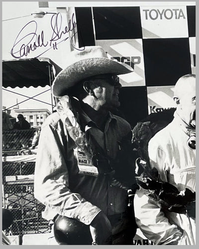 1976 Long Beach Grand Prix autographed photo 2