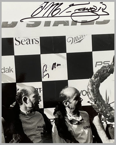 1976 Long Beach Grand Prix autographed photo 3