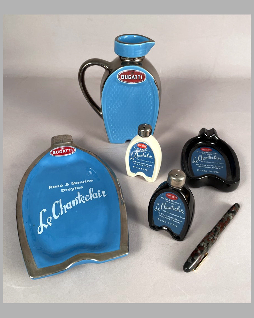 Bugatti – Le Chanteclair restaurant aftermarket memorabilia