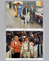 Set of 4 lobby photographs for the movie “Le Mans”, 1971 with Steve McQueen 3