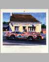 Le Mans 1973 Giclee by Nicholas Watts, autographed