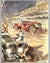 1932 Le Mans 24 Hour, 1980's print by Geo Ham, France 2
