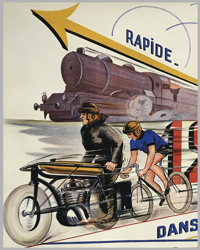 Leon Vanderstuyft large original poster, 1928 2