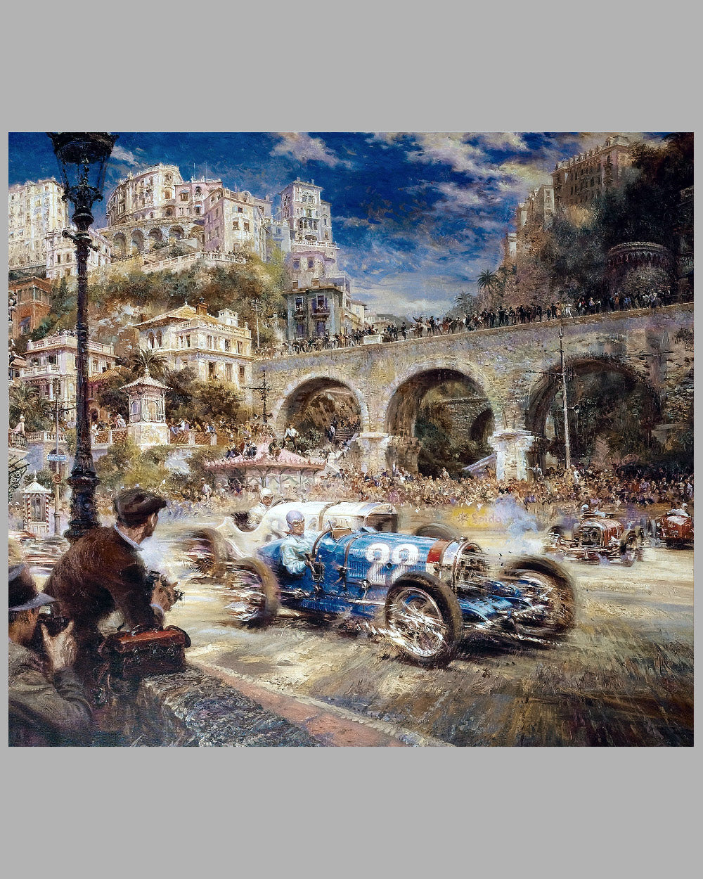 Le Pur Sang des Automobiles numbered print by Alfredo de La Maria 3