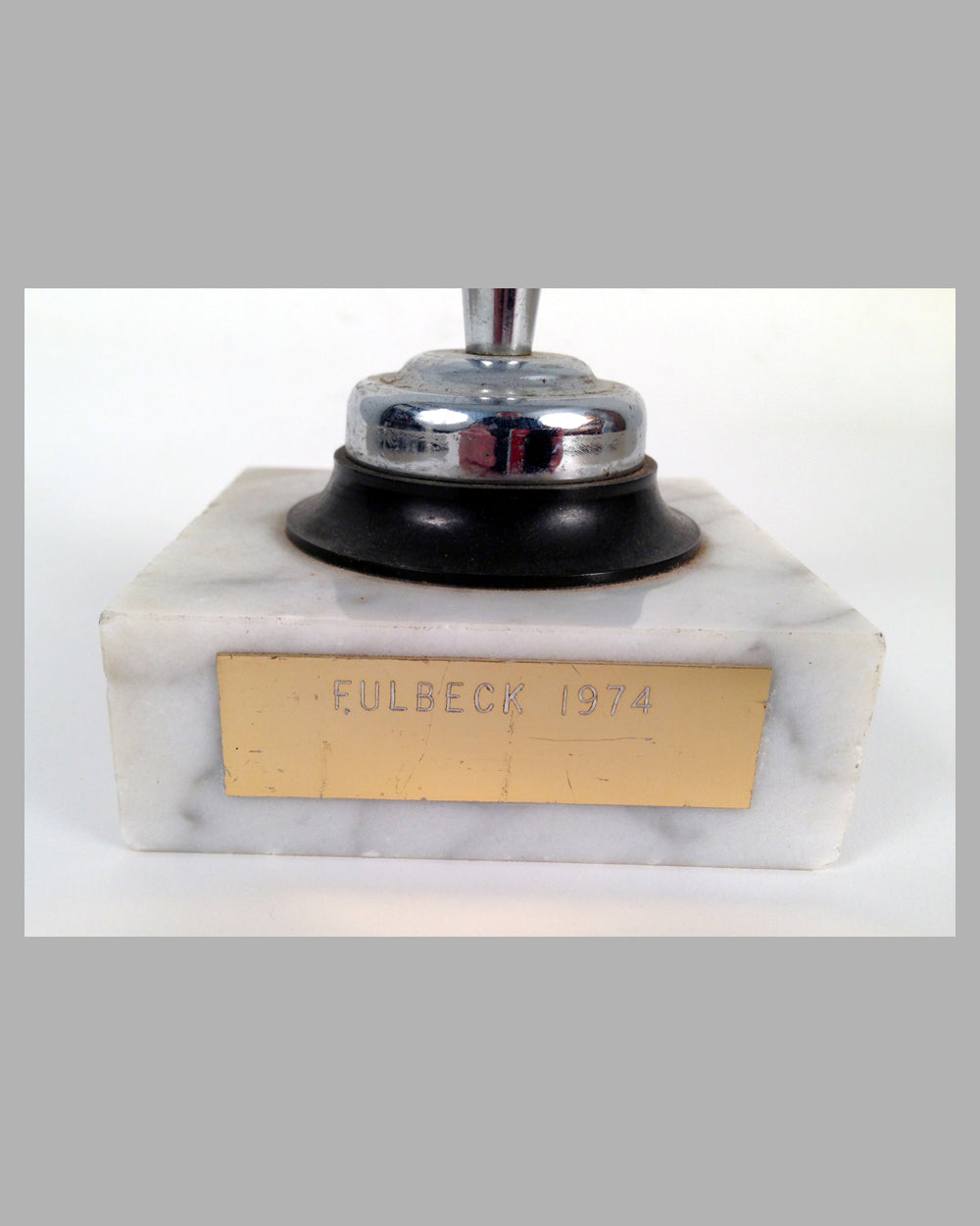 Lincolnshire Kart Racing Club 1974 trophy