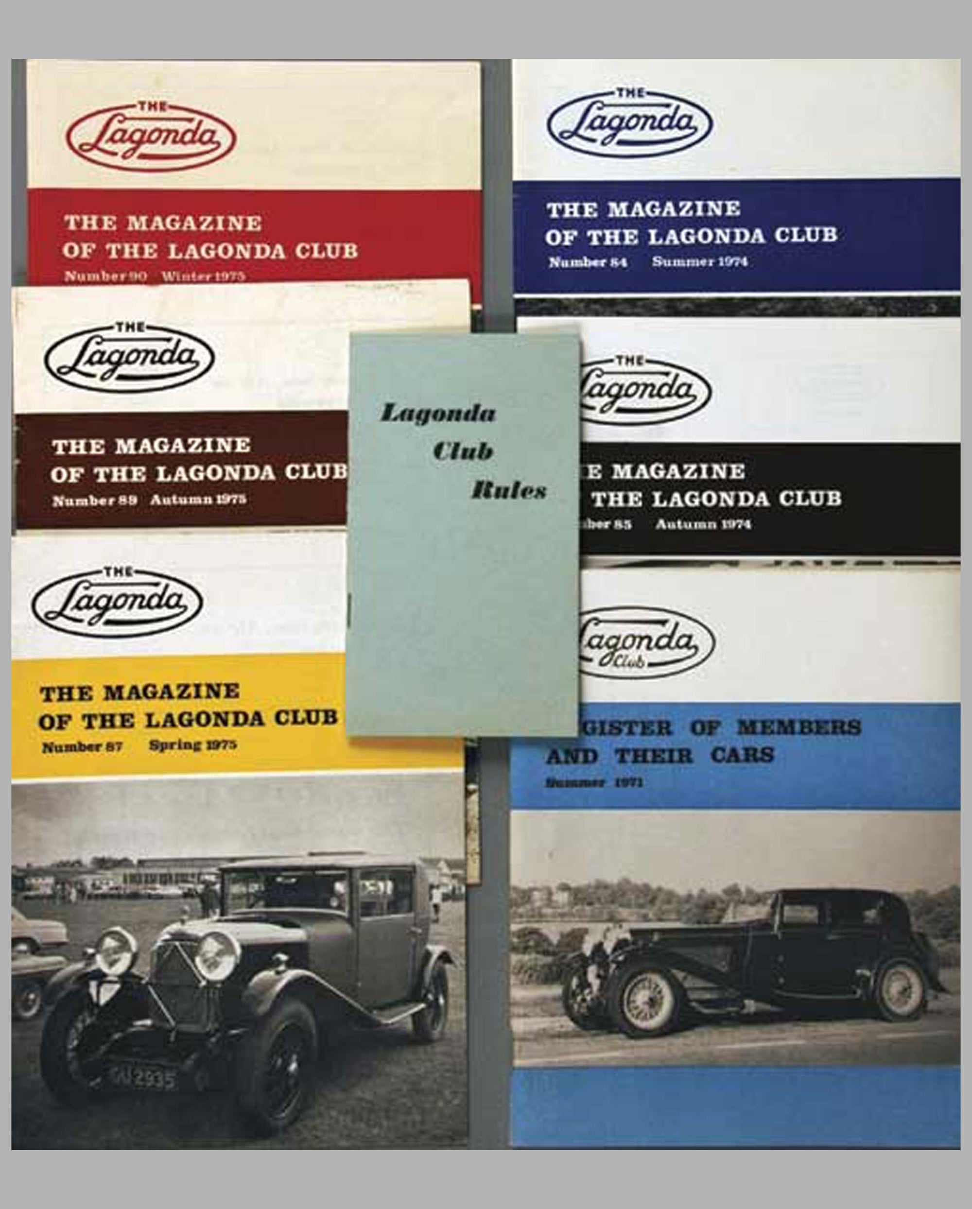 Lagonda Club Publications