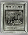 Collection of 5 Pebble Beach Concours participant dash plaques 2