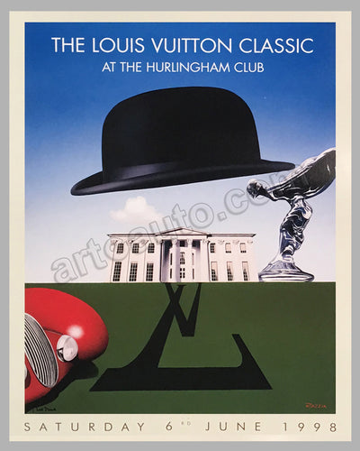 Louis Vuitton Classic at the Hurlingham Club 1998 28 x 35 poster by razzia