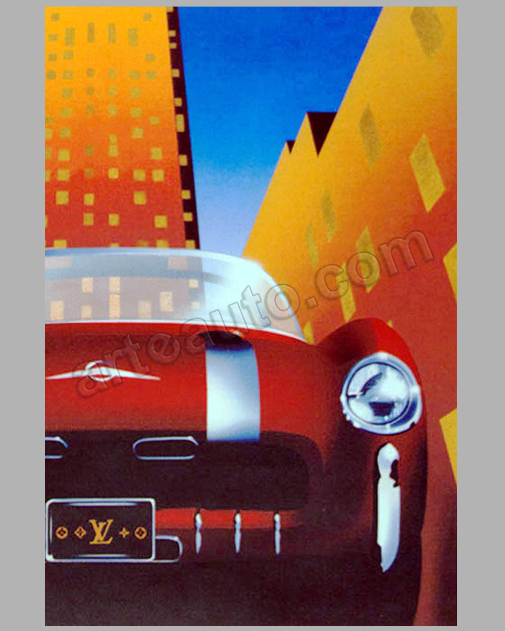 1997 Louis Vuitton Bagatelle - Razzia Original Vintage Poster For